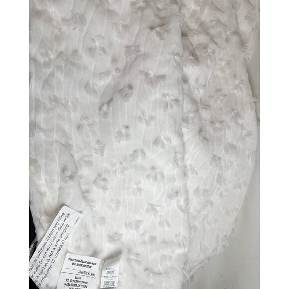 NWT Large LoveShackFancy Bow Bean Bag Chair Slipcover Only - Picture 6 of 11